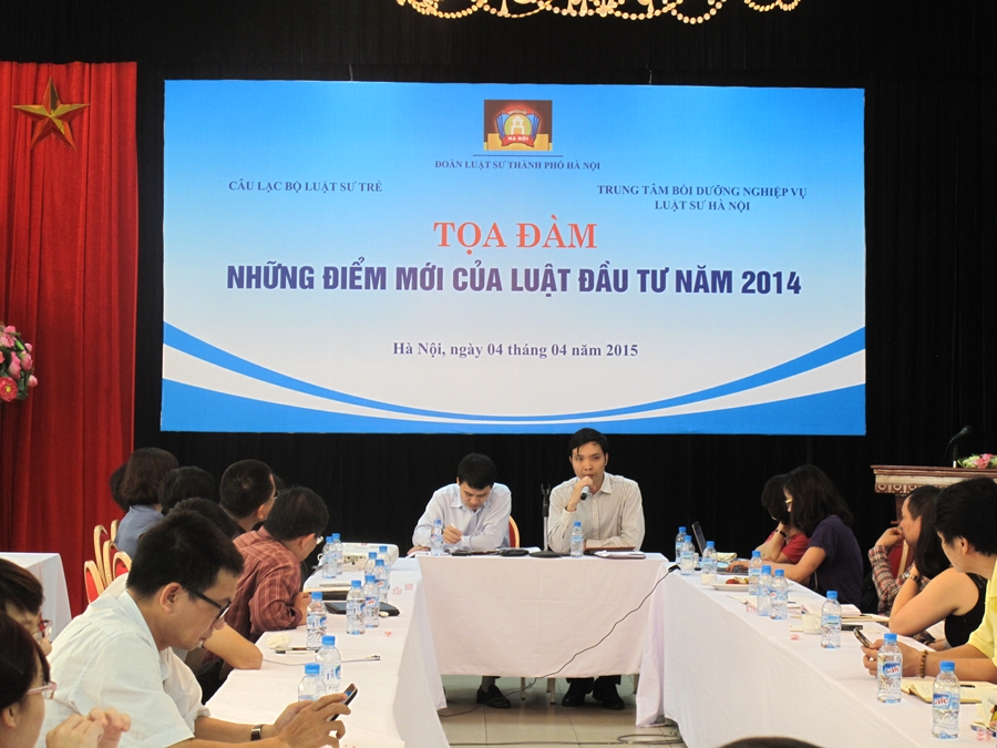 Tọa đàm: Những điểm mới của Luật đầu tư 2014